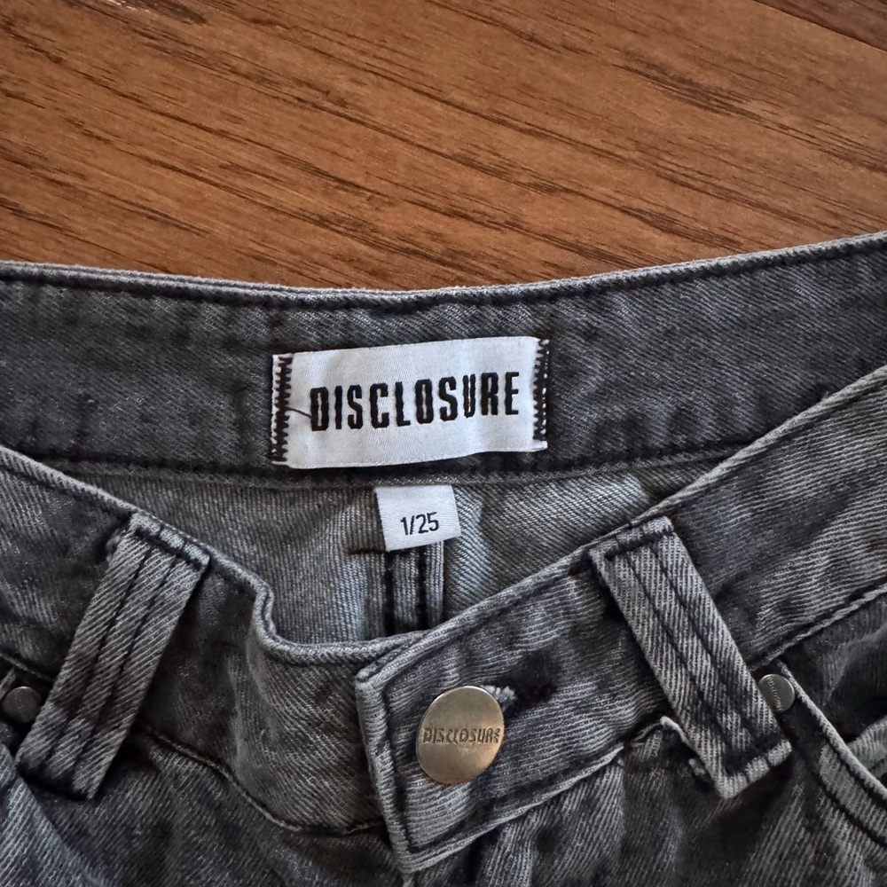 Disclosure Men and women  Gray Jeans